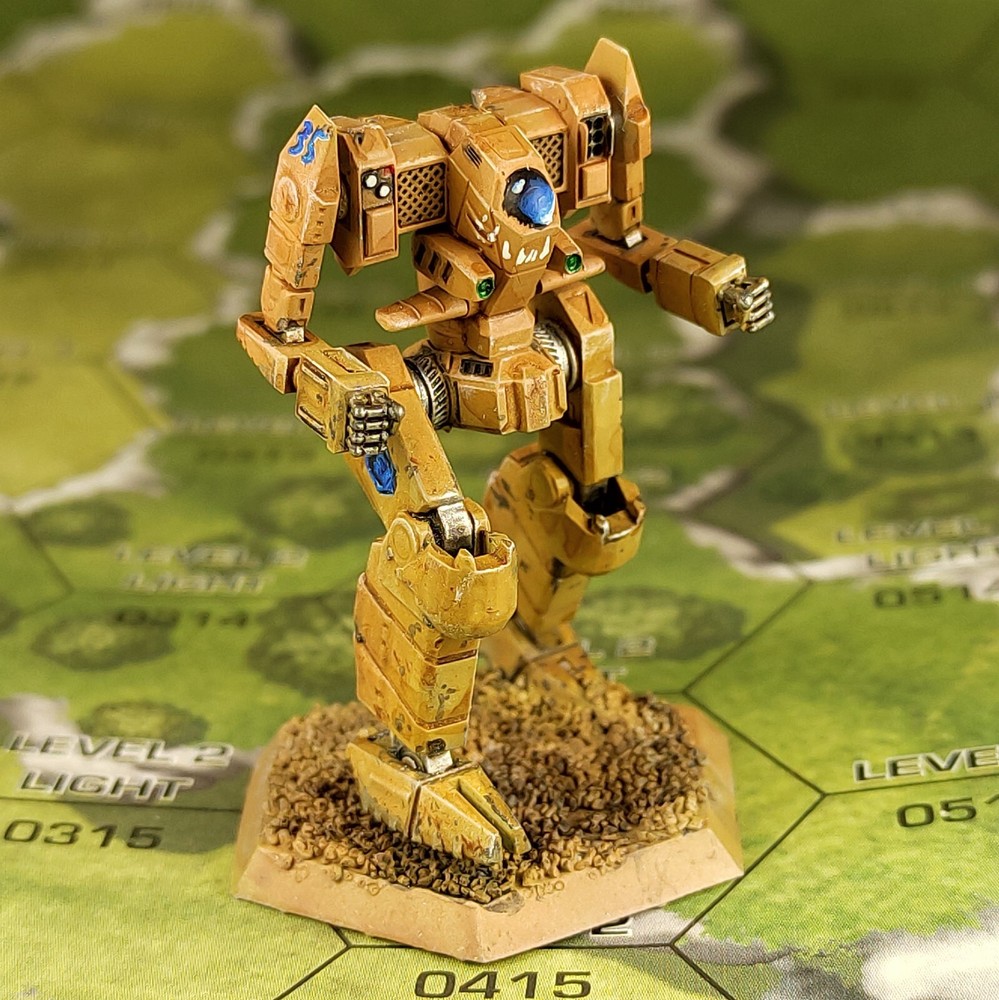 STEALL Mech Miniature Compatible with Battletech