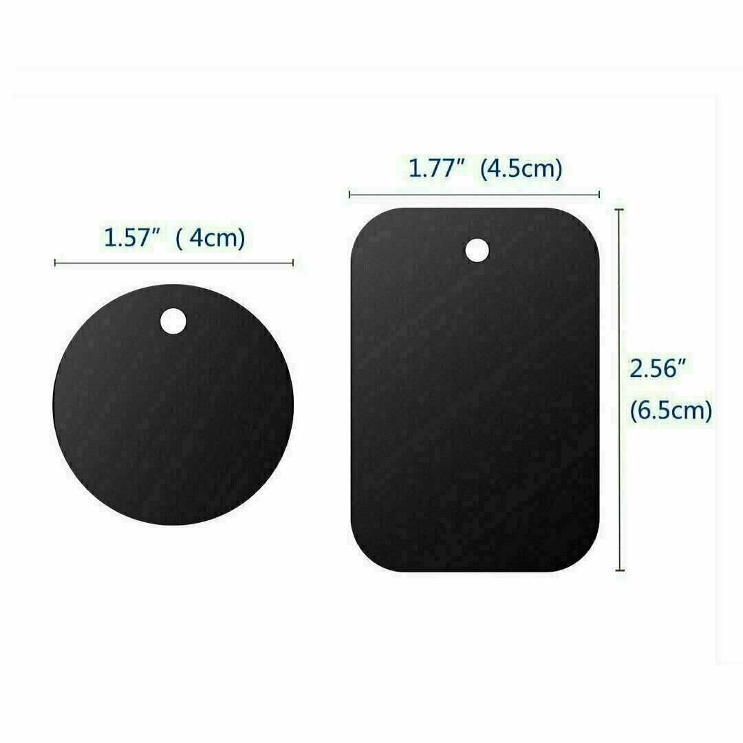 Metal Plates Adhesive Sticker Replace For Magnetic Car Mount Phone Holder lot