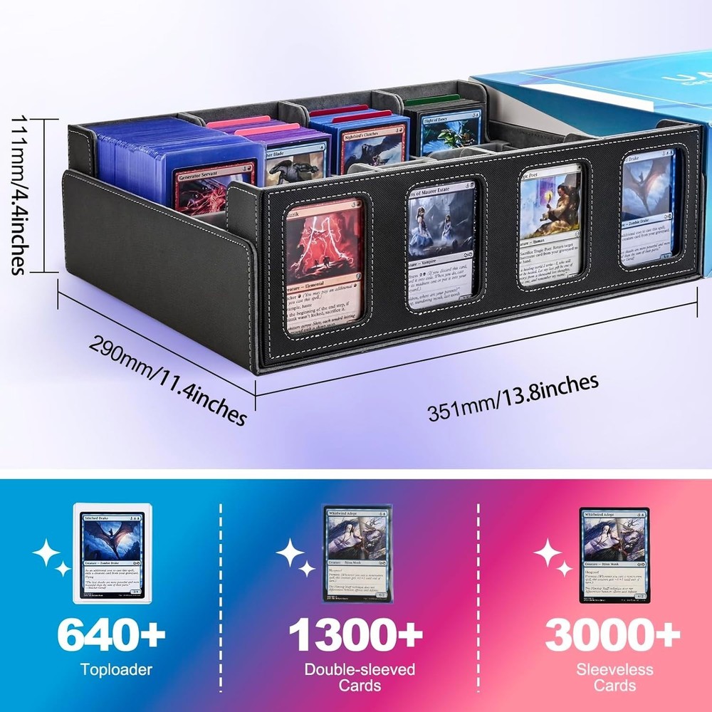 Modern Commander Deck Box with Removable Cover