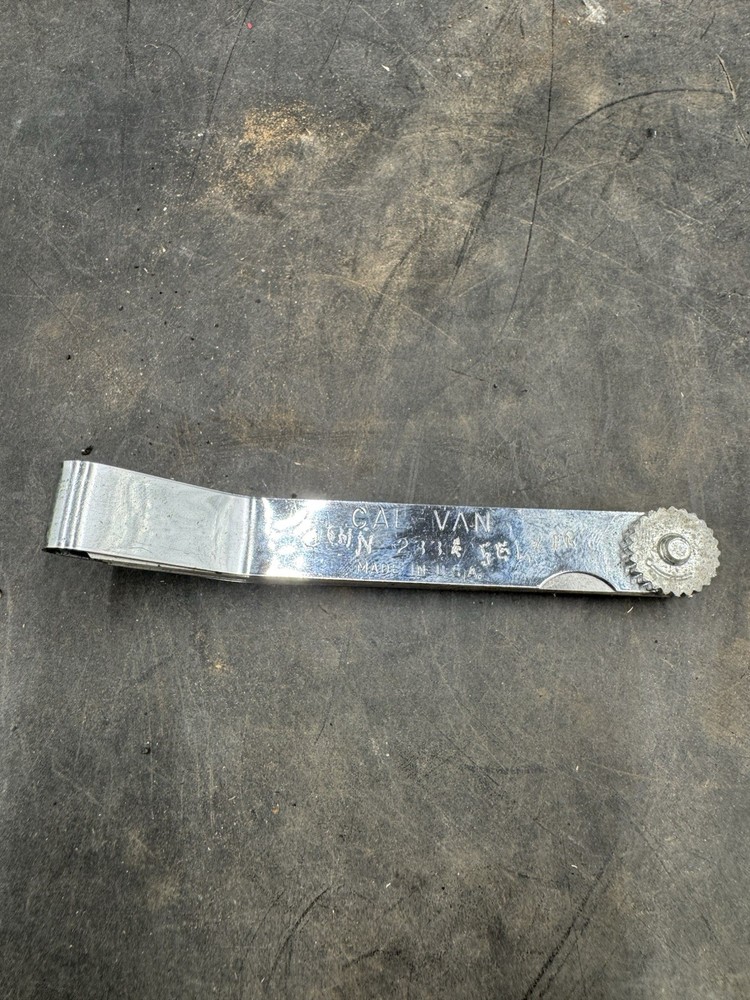 Cal Van #233 Offset Feeler Gauge Set