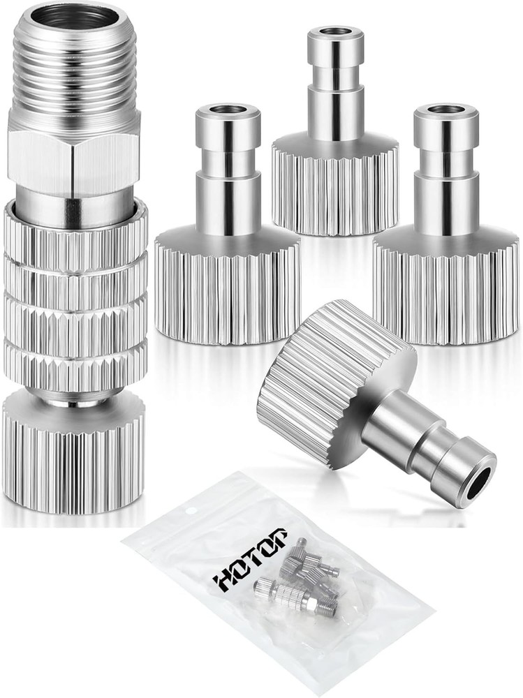 Quick Release Coupling Kit for Airbrush with 1/8 Inch Connection for Convenience