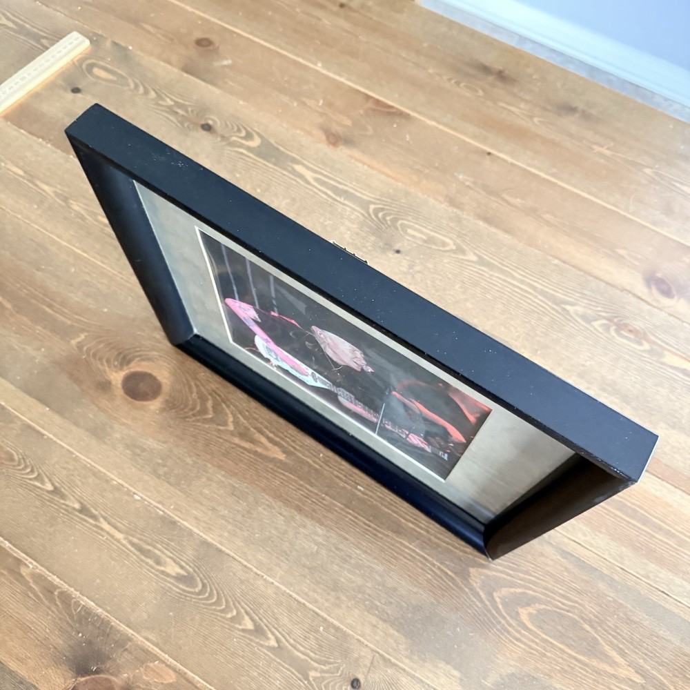 JOHNNY WINTER Signed Autograph 15x12" Framed Photo