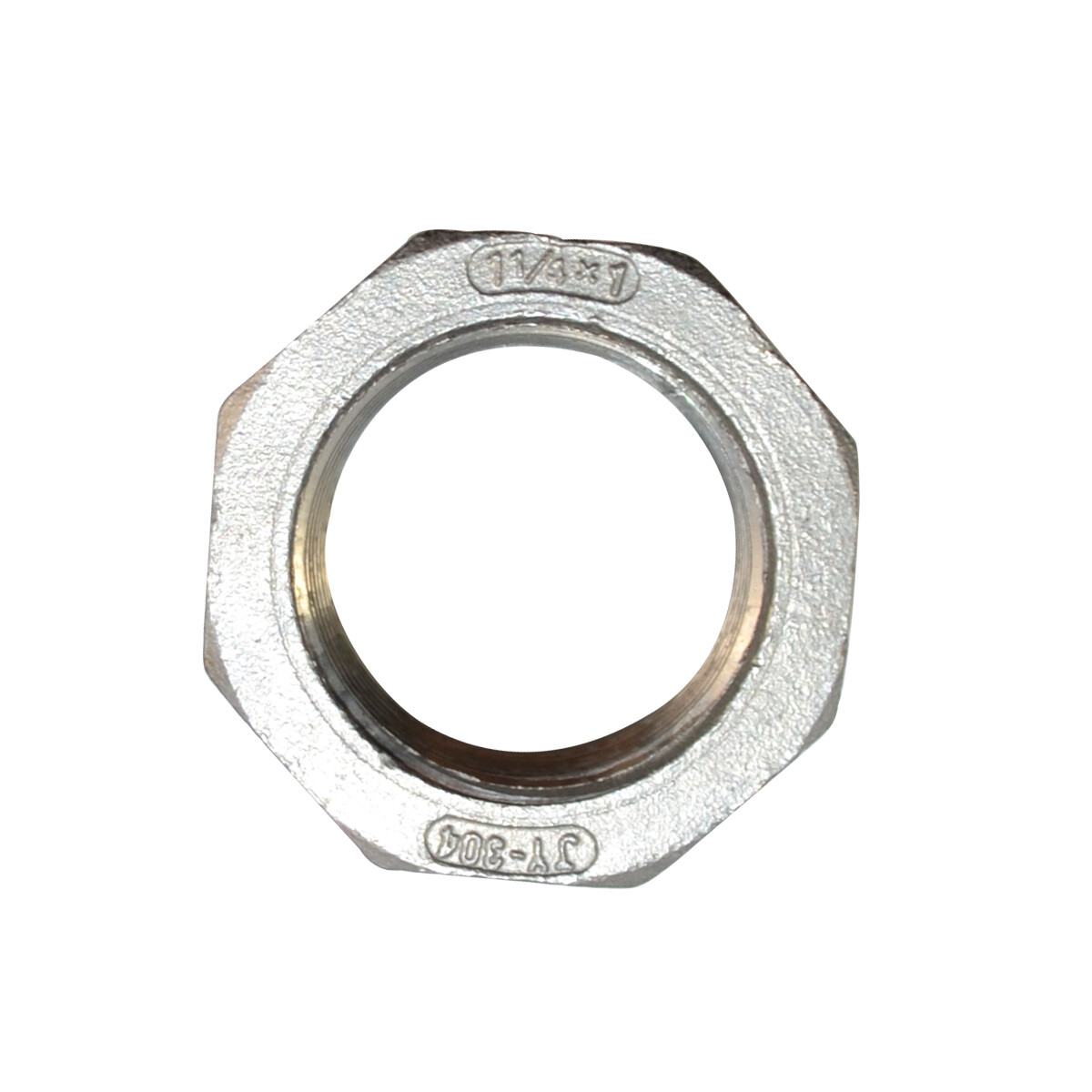 1-1/4“ male to 1” female NPT threaded Reducing bush adapter Reducer SS 304