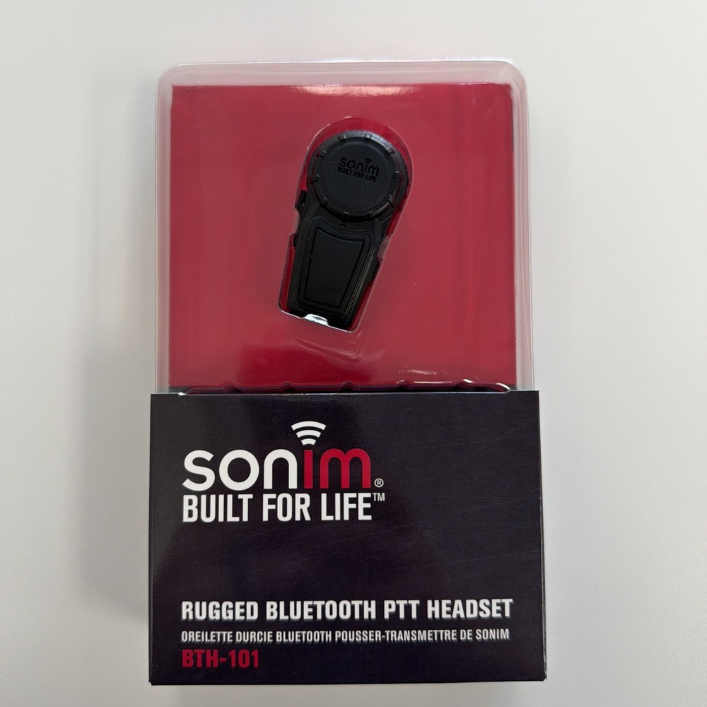 sonim rugged bluetooth ptt headset