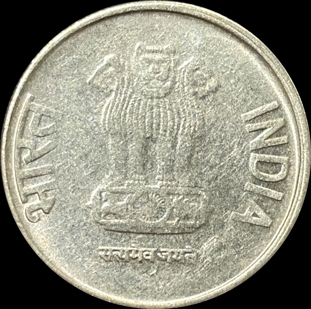 India 2012 1 rupee