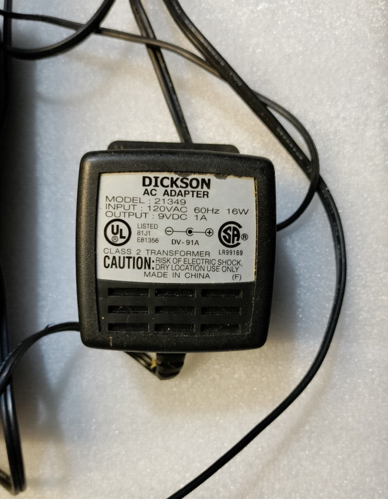 DICKSON KT655 6" 2-Channel Temperature Paper Chart Recorder