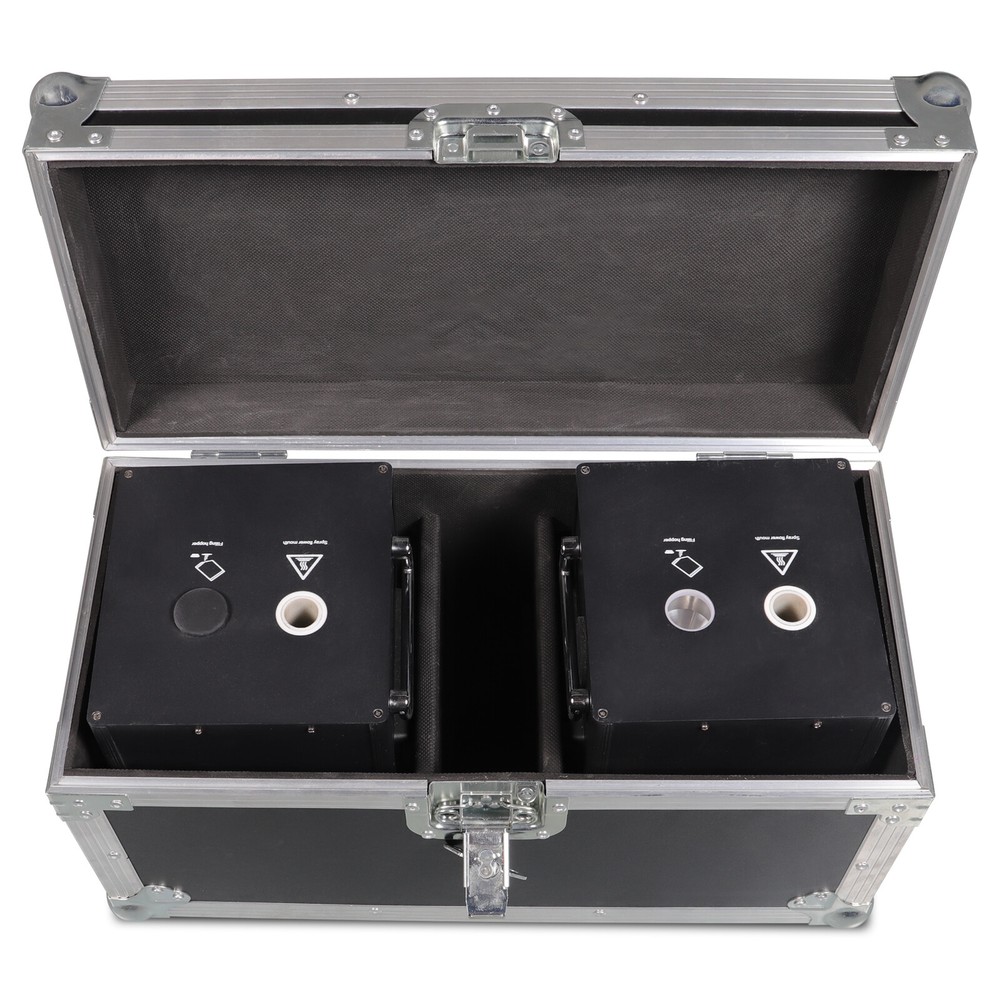 2X 700W Cold Spark Firework Machine Stage Effect Wedding DJ Party w/Flight Case