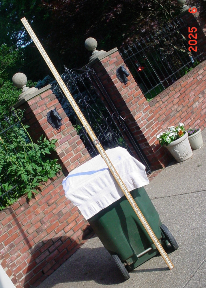 Transit Surveying David White 8 ft. Measuring Stick Telescopic Survey Elevations