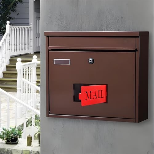 Mailbox Flag Replacement Kit for Brick & Stone Mailboxes - Red All-Weather