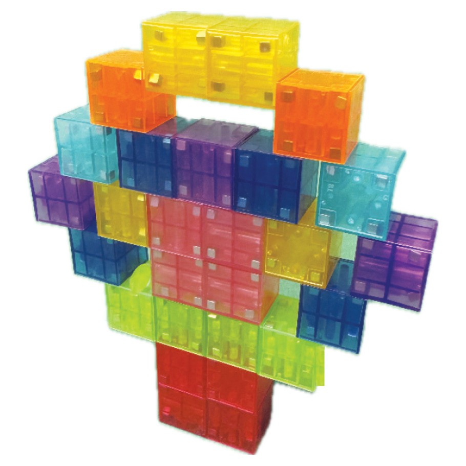 E-Blox Xoiox Magnetic Color Sorting Cubes Toy