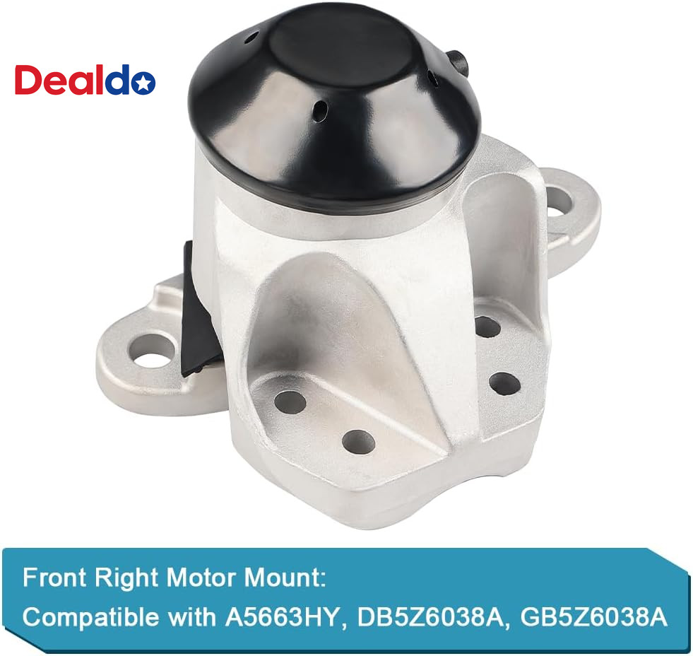 3Pcs Engine Motor Mount Transmission Replacement for 2011-2015 Ford Explorer V6