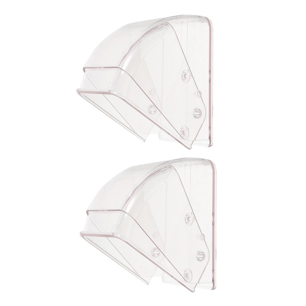 2 Pcs Wireless Doorbell Waterproof Cover Plate Access Controller Rain