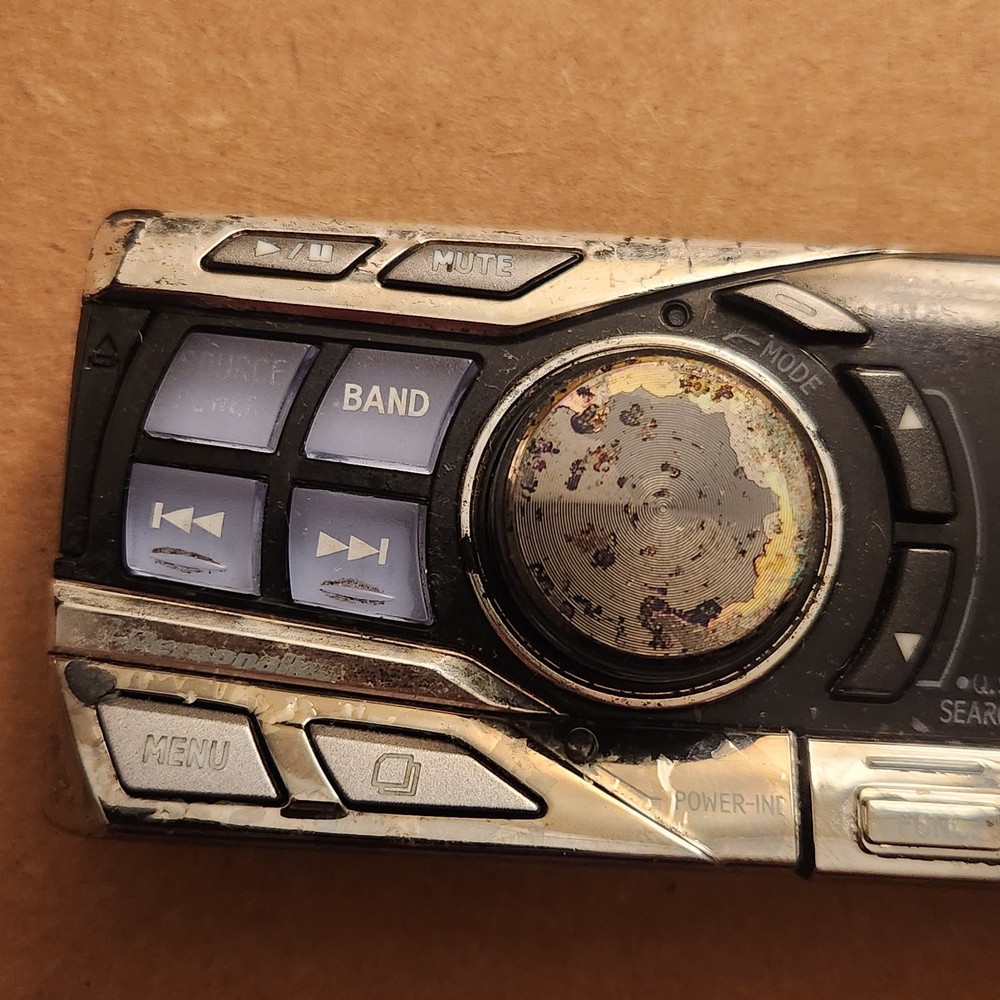 ALPINE CDA-9855 Face FACEPLATE Front Panel ONLY TESTED