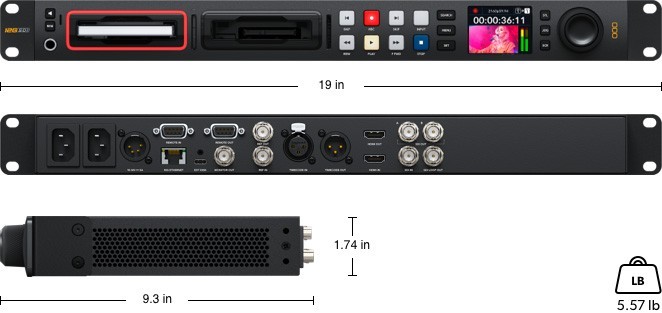Blackmagic Design HyperDeck Studio 4K Pro