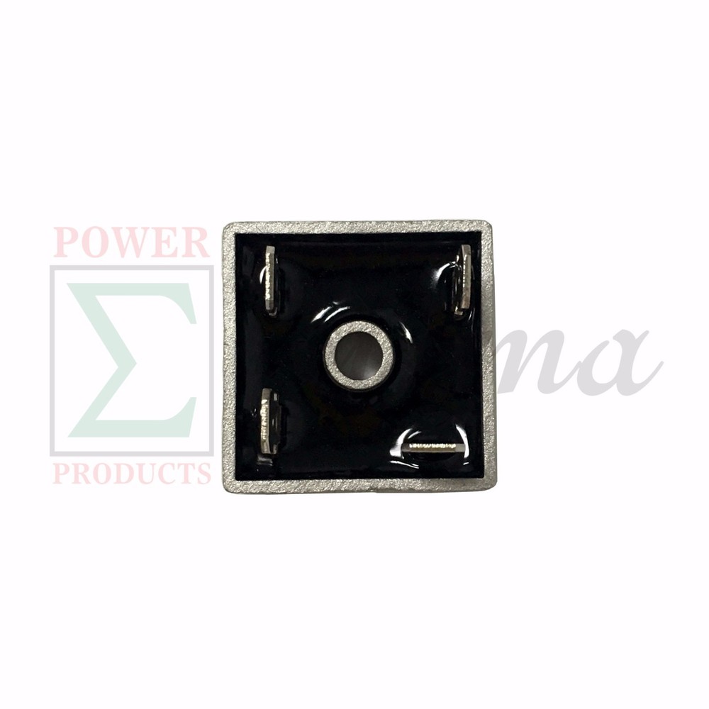 2 PCS KBPC3510 35A 1000V Single Phase Square Diode Bridge Rectifier Metal Case