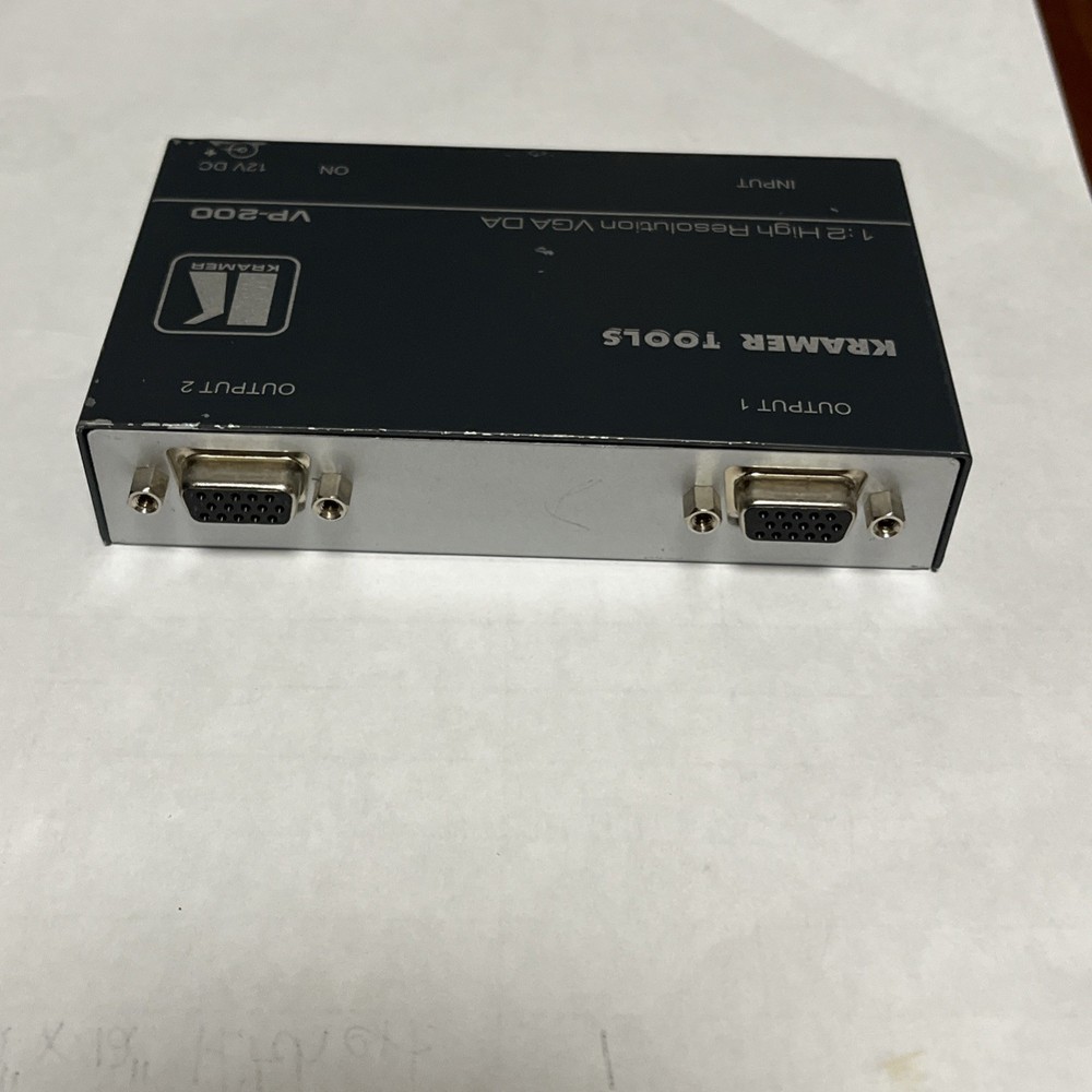 KRAMER TOOLS VP-200 1:2 High Resolution VGA Distribution Amplifier