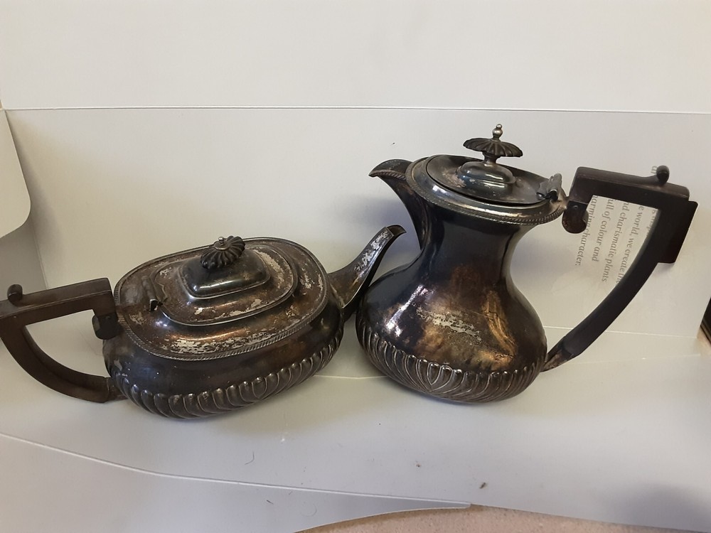 Vintage Silver Plated Serving Tea Set By William Hutton & Sons