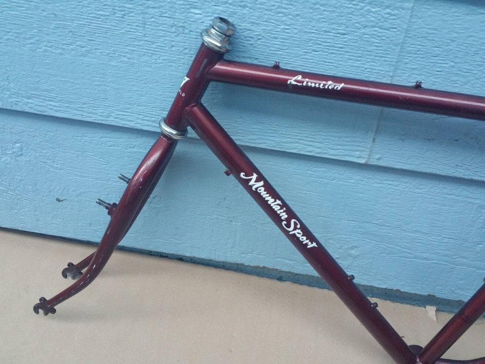 Vintage Old School 80s LeeWorld Mountain Sport ATB Frame + Fork Large