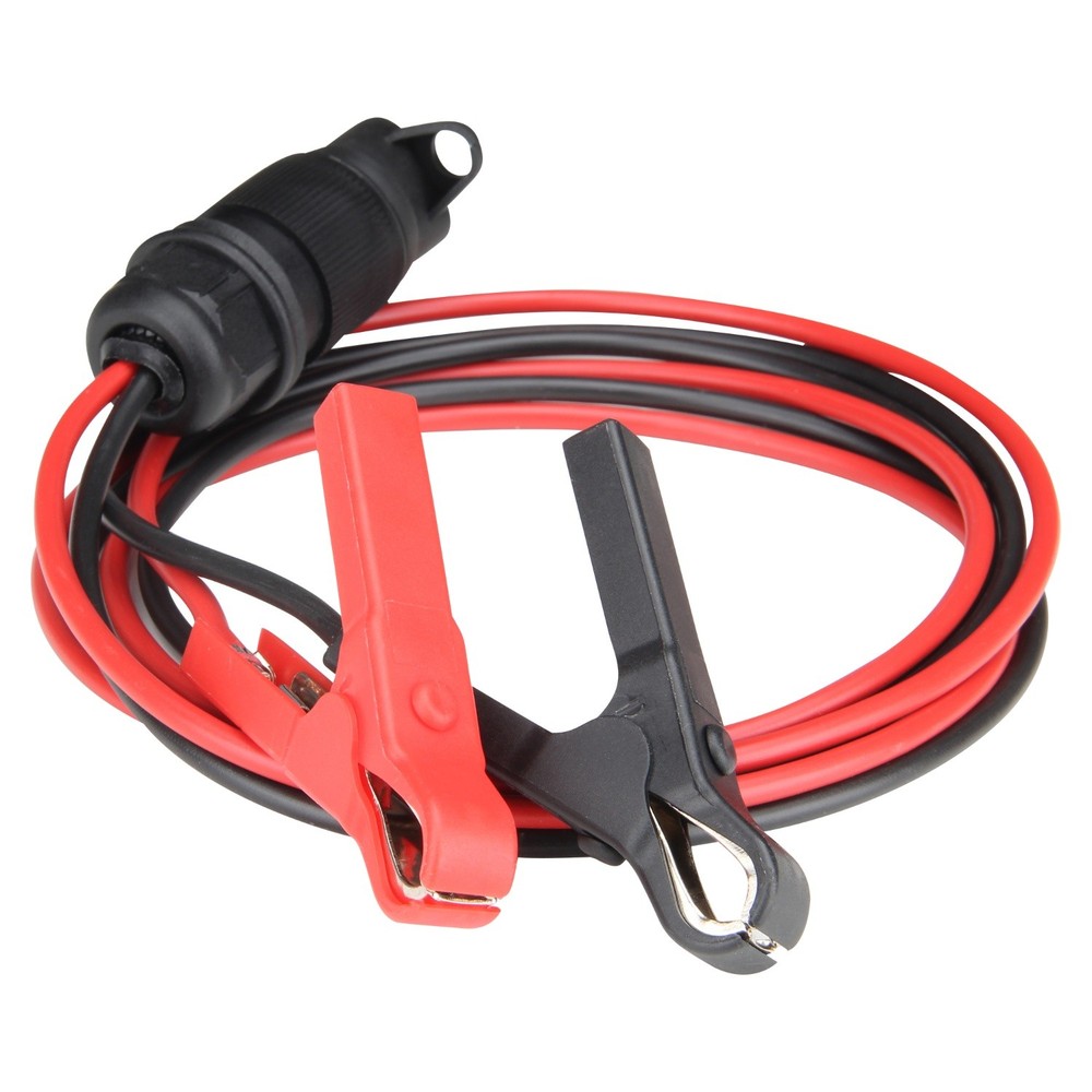 Motorcycle Jump Starter Kit - Socket for Retrofitting + Fully Insulated Starter Cable