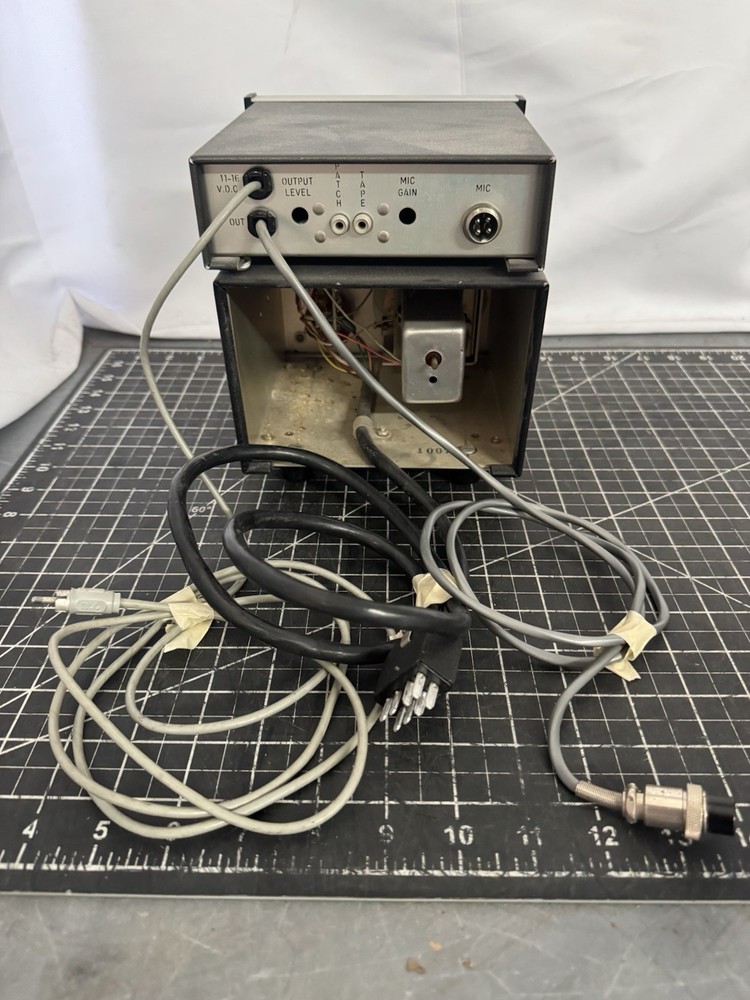 Drake SP-75 Speech Processor & RV-7 Remote VFO TR-7 Accessory Lot - Untested