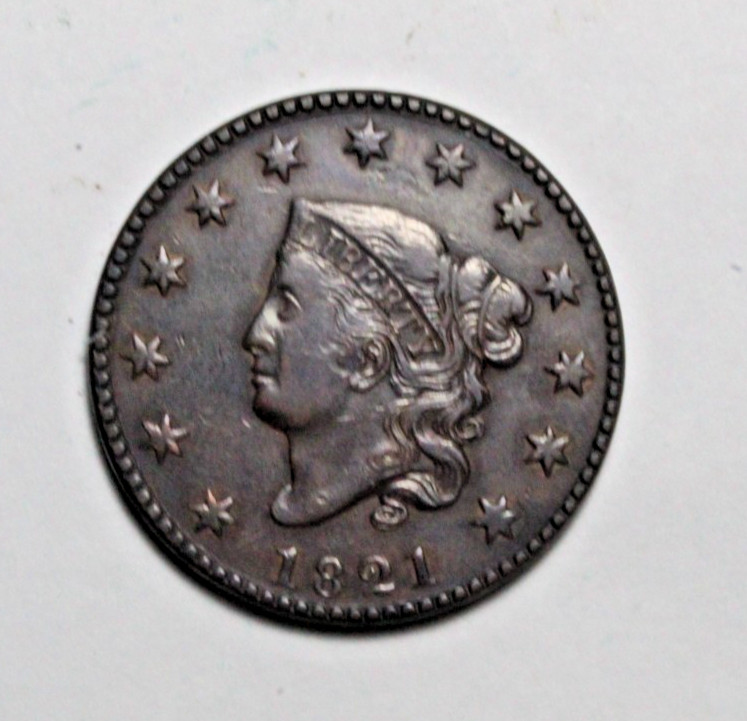 1821 Large Cent LRP331