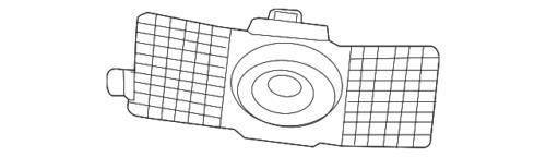 Genuine Volvo Park Sensor Bracket 31425201