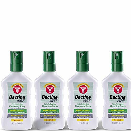 Bactine Max Pain Relieving Cleansing Spray (4 Pack)