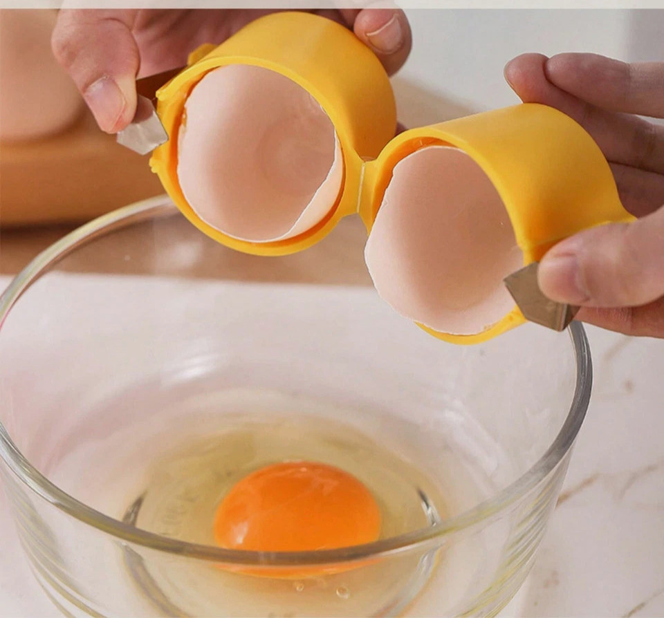 Portable Egg Opening Machine Quick Egg Beater Kitchen Egg Sheller Kitchen....
