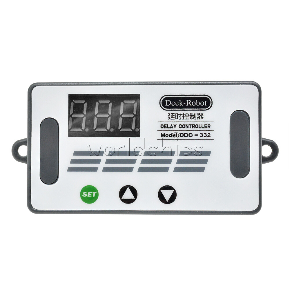 DDC-332 DC 12V Digital Relay Delay Controller Display MOS Switch Signal+Buzzer