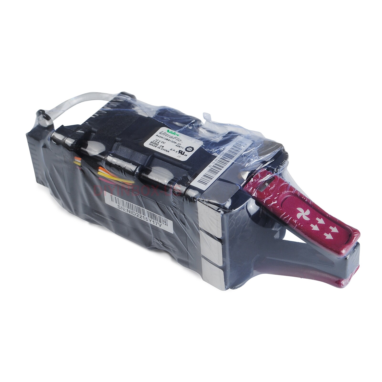 Brand New! Cisco NXA-FAN-35CFM-PI Port-side Intake Serve Fan Burgundy CMUCAJ4BAA