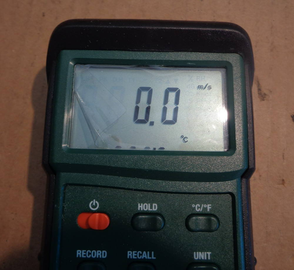 Extech Instruments Hot Wire Thermo-Anemometer Model 407123