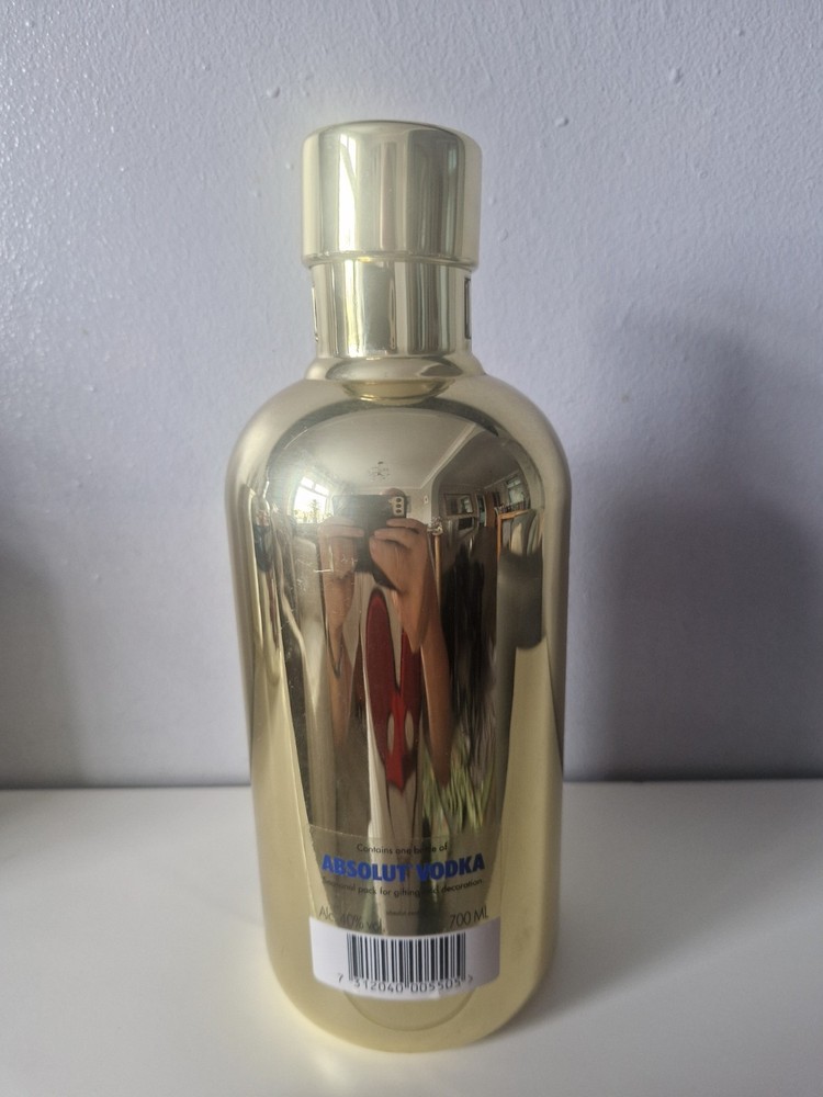 Empty Absolut Bling-Bling Bottle Case 700ml