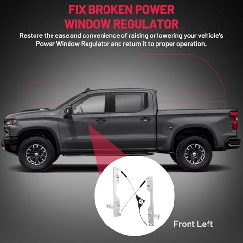 80721-1CA0A Power Window Regulator without Motor Front Left Compatible with