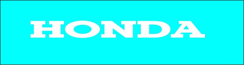 HONDA SEAT STENCIL