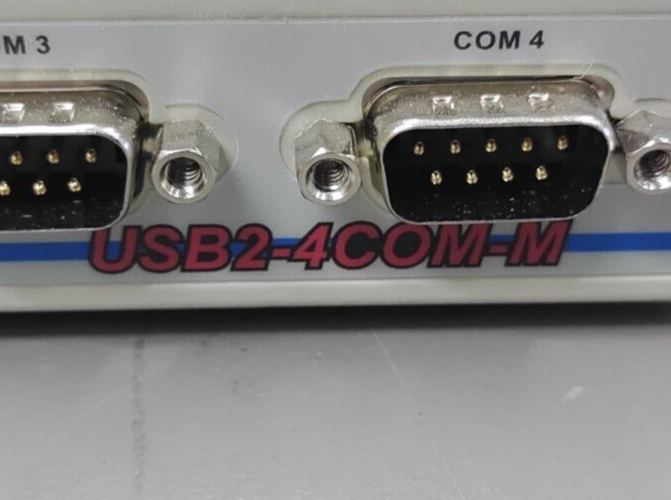 Philips MultiDiagnost Eleva Serial Gear 4-Port USB to RS-232 - USB2-4COM-M