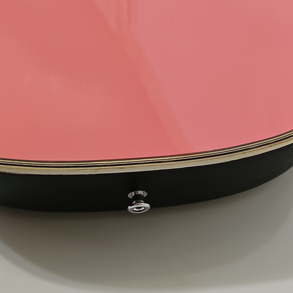 Daisy Rock Pixie 6-String Acoustic Guitar Powder Pink - Needs String/No Strings