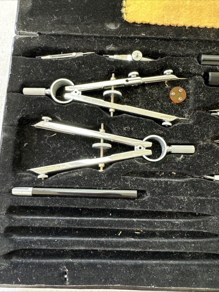 BOFA D423 Drafting Tools Drawing Instruments Chrome Plated Incomplete BX33