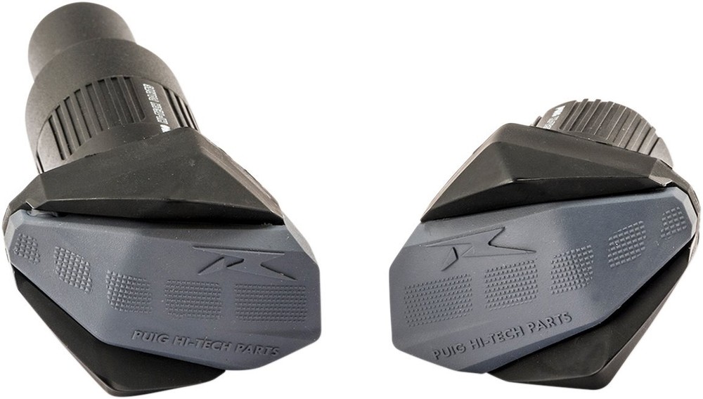 Puig R19 Black Frame Sliders (9497N)