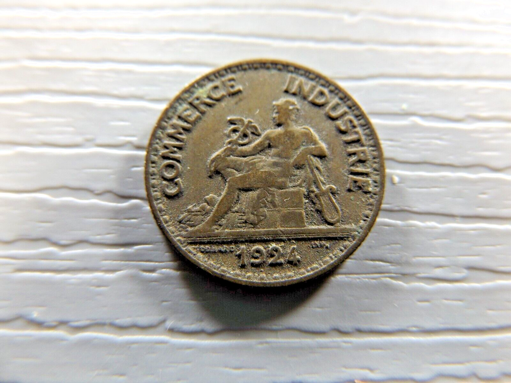 FRANCE 1924 50 Centimes