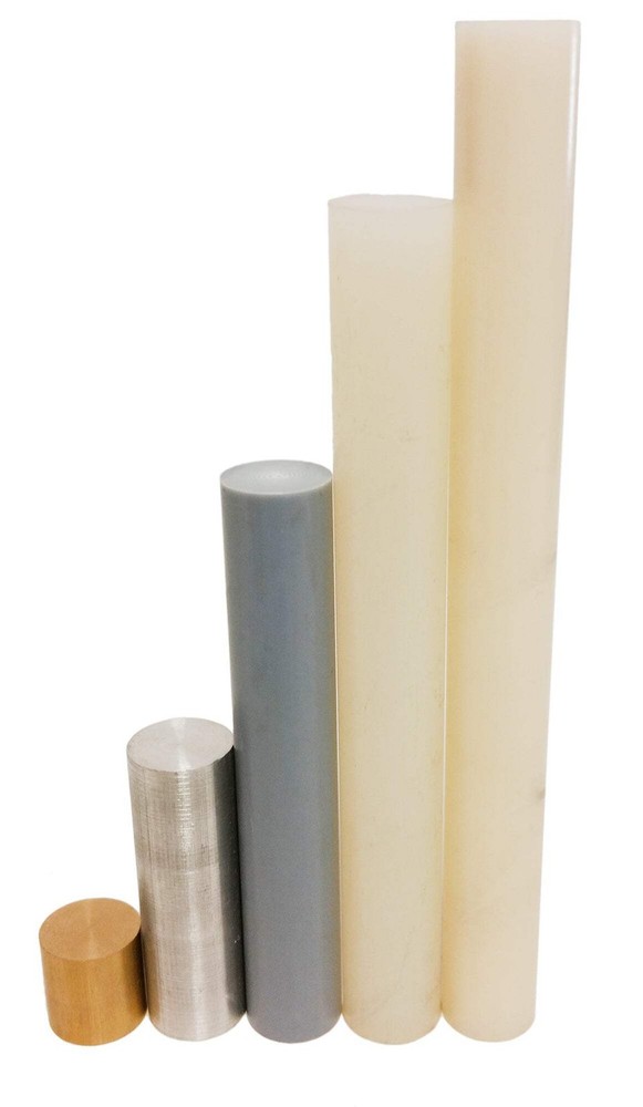 Density Rod Set - Five Equal-Mass Rods of Different Materials