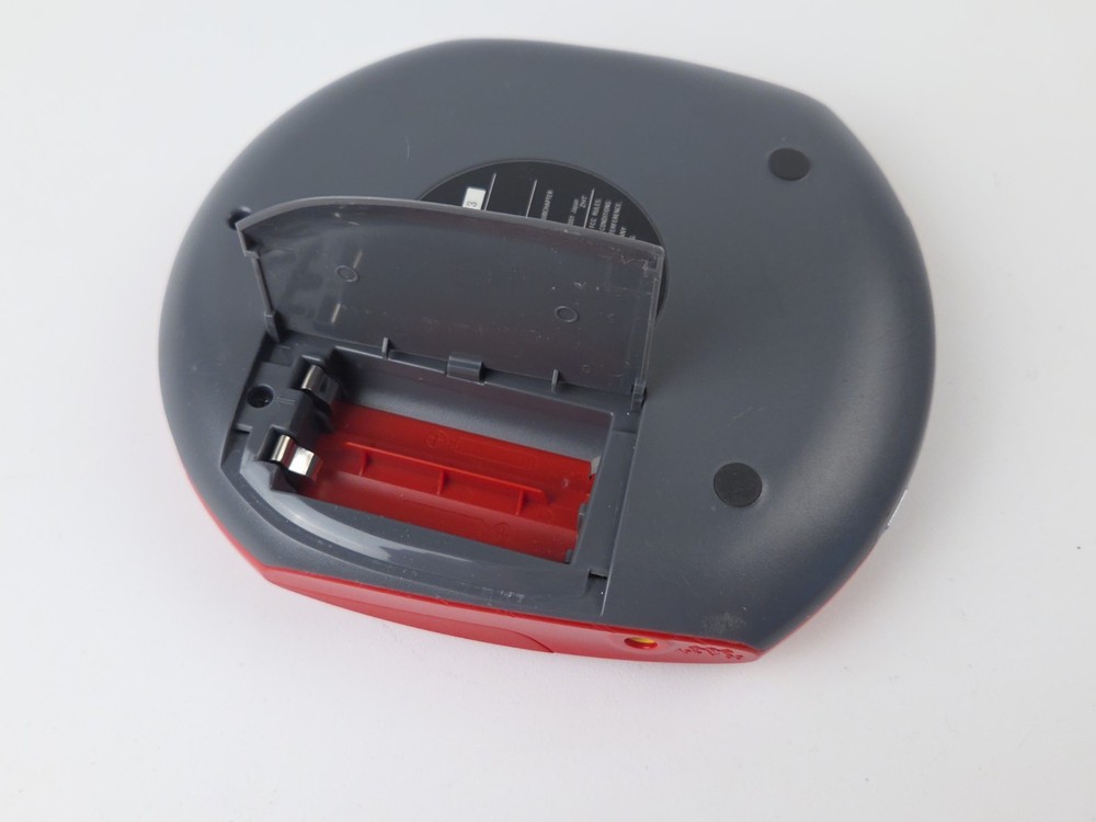 Sony Walkman ESP MAX Rare Red Portable CD Player D-E220 - TESTED & Working! Y2K