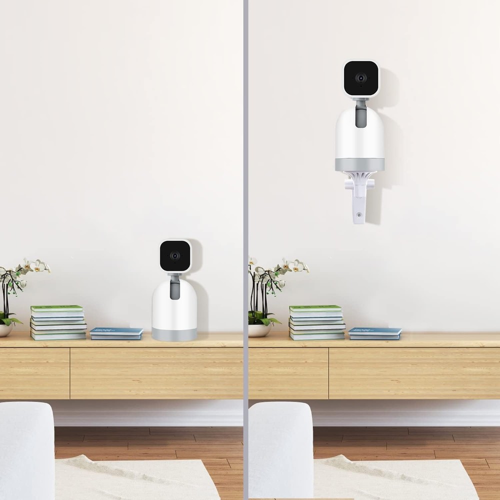 Wall Mount Compatible with Blink Mini Pan-Tilt Camera, 2 Pack Adjustable Angles