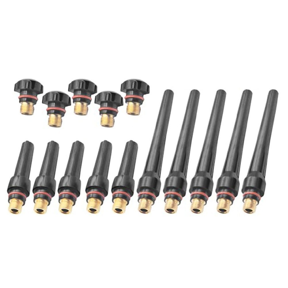 TIG Welding Torch Accessories 15 Pieces Compatible with WP17 18 26 Series