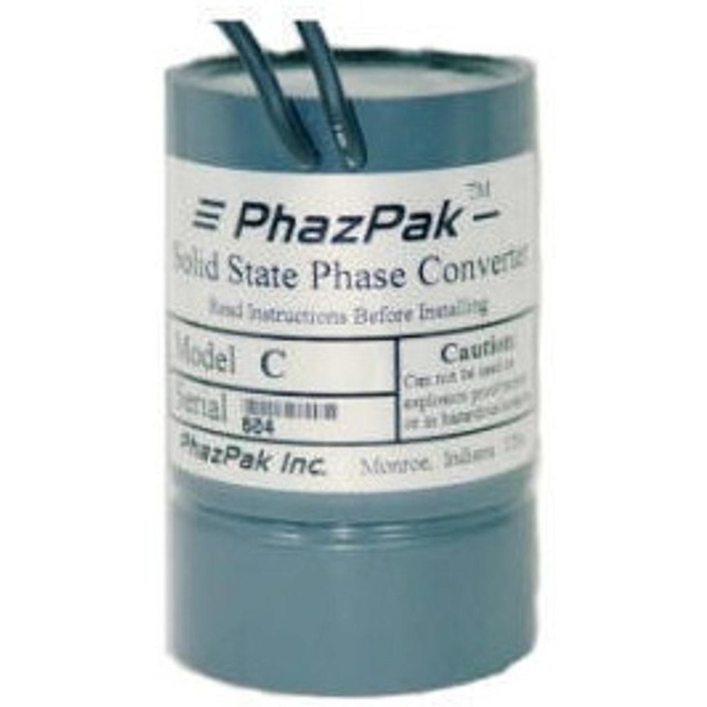 PHAZPAK MODELH-R3 Solid State Phase Converter 1/2" NPT