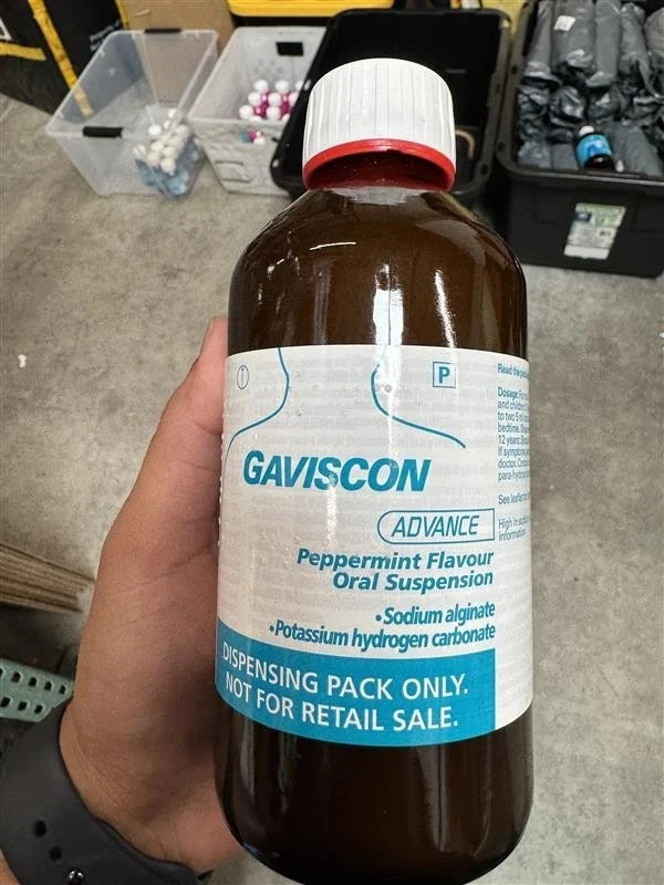 2 PACK GavI-$con Advance Liquid Peper-mint (500ml) - FREE DELIVERY