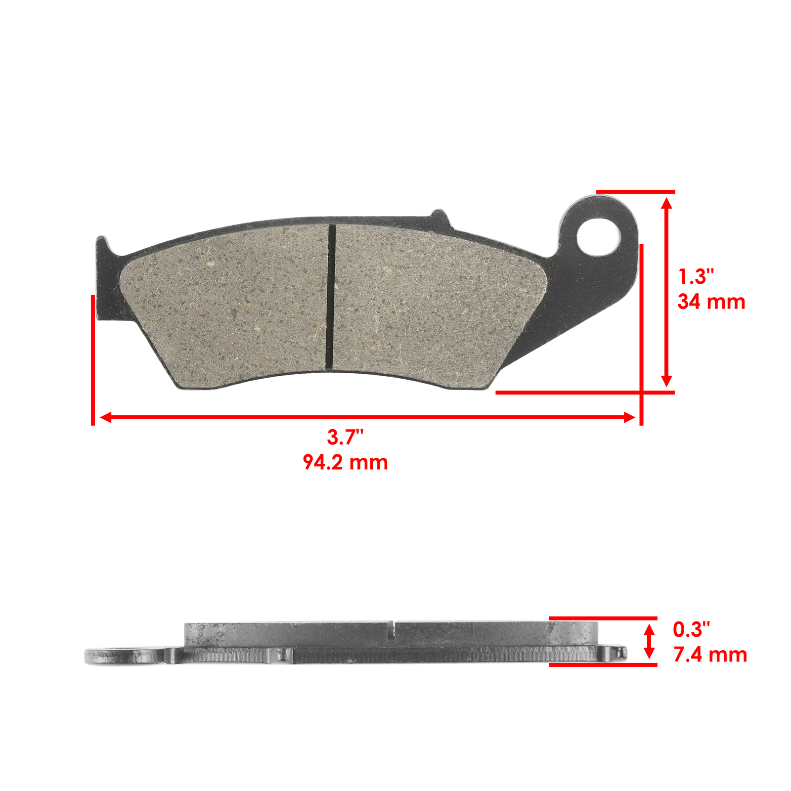 Brake Pads for Honda CRF450 CRF450R 2002-2020 Front Rear Motorcycle Pads