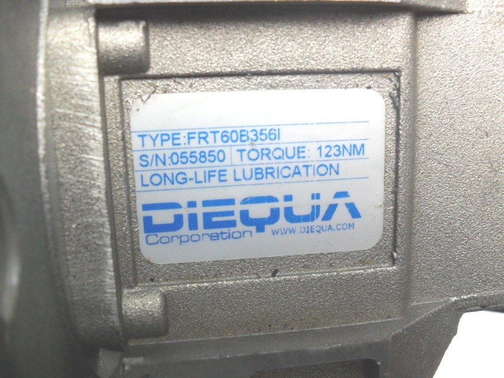 DIEQUA FRT60B3561 1" Shaft