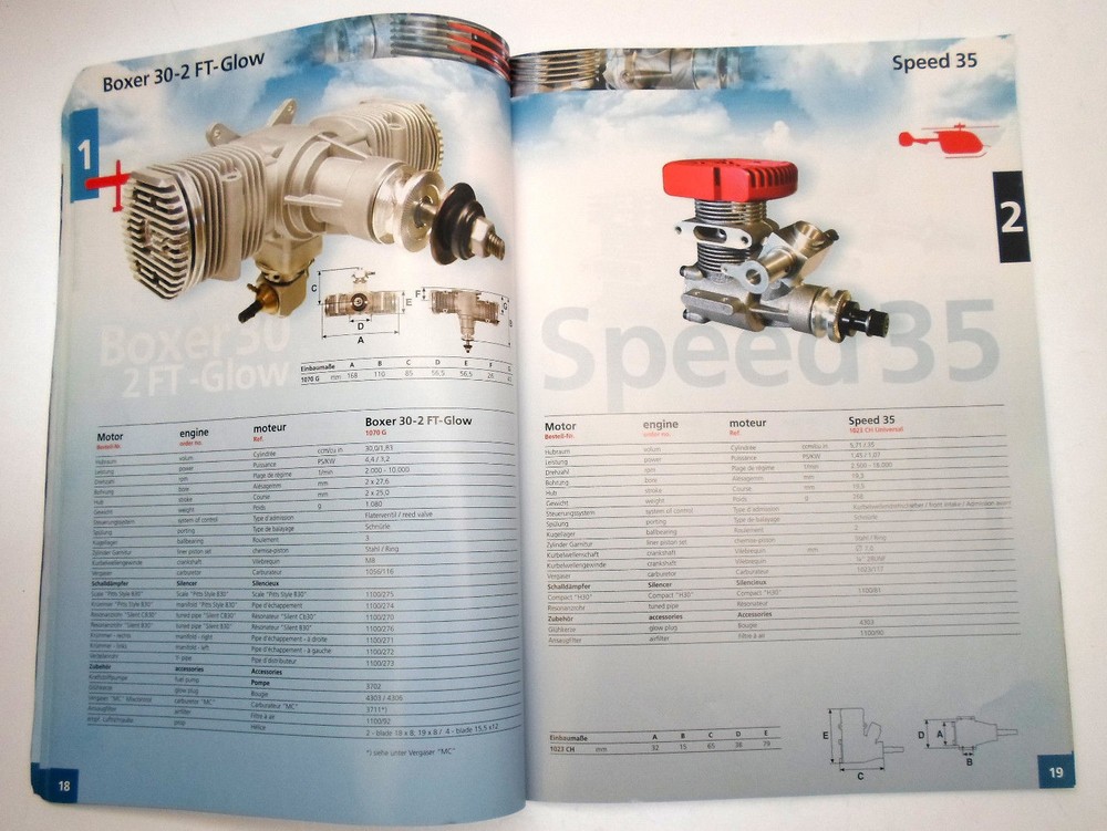 100 PAGE WEBRA ENGINE CATALOG FROM AROUND 2010