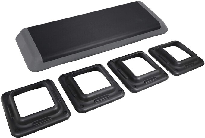 Fitness 43"Aerobic Step Platform Exercise Cardio Workout 4-6-8" Health Trainer