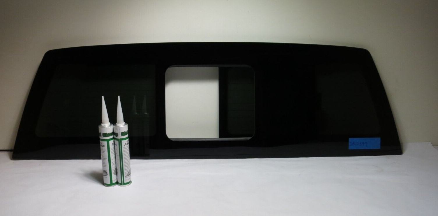 Fits 2015-2024 Ford F150 Power Ready Rear Back Sliding Window Heated (Flush Fit)